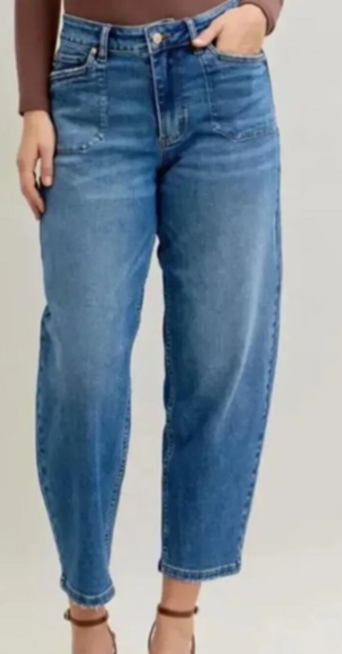 Judy Blue High-Rise Wide Leg Blue Jeans